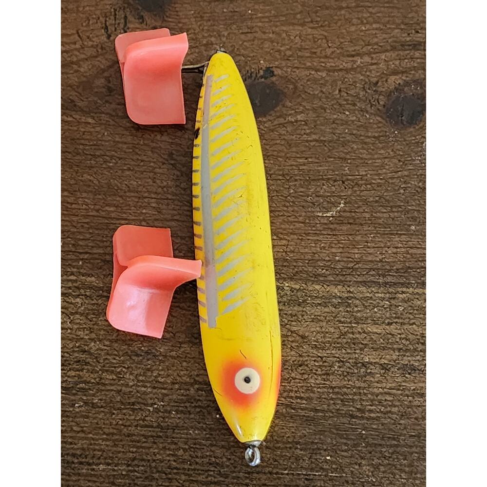 Heddon Zarra Spoon Yellow Fishing Lure